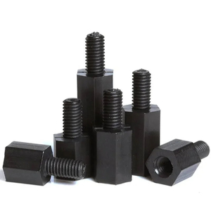 Çin üreticileri M2 <span class=keywords><strong>M3</strong></span> M4 siyah plastik erkek ve kadın Hex Standoff Spacer naylon Hex <span class=keywords><strong>Pcb</strong></span> güç dönüştürücü için Standoff Spacer