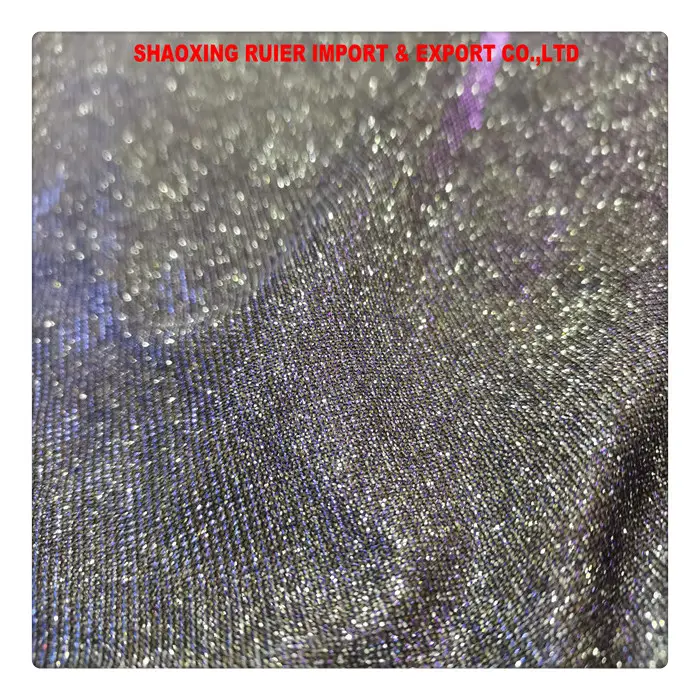 2024 prix raisonnable argent or paillettes dentelle tissu stretch paillettes tricot tissu pour dames robe