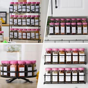 Glass <strong>Spice</strong> <strong>Jars</strong> <strong>Spice</strong> Containers with Pink Lids and Shaker Lids <strong>Spice</strong> Labels 1 Collapsible Funnel <strong>2</strong> Erasable Markers - Product Image 5