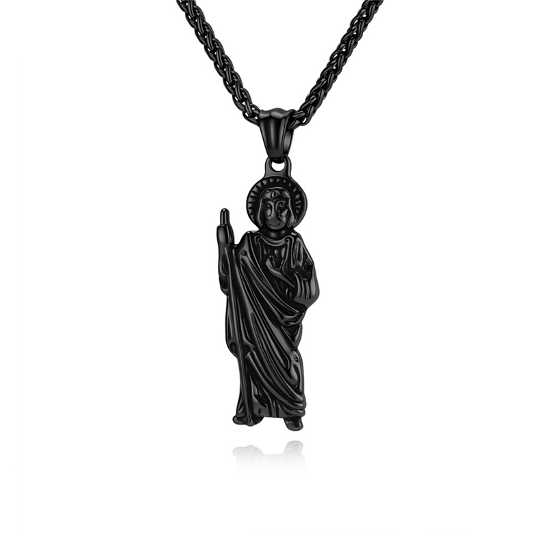 Black Single Pendant