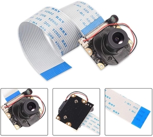Raspberry Pi 4 B 3 B + Modulo Della Macchina Fotografica Automatica IR-Cut Commutazione Day/Night Vision Video Modulo di Messa A Fuoco Regolabile 5MP 1080p - Product Image 3