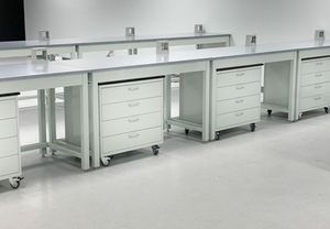 All-Steel Modern <strong>Design</strong> Modular <strong>Computer</strong> <strong>Table</strong> <strong>for</strong> College Students <strong>for</strong> School Workshop Hospital Use Easy to Move - Product Image 5