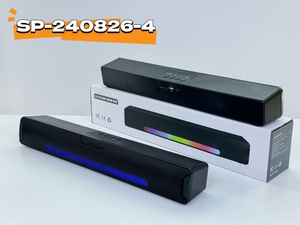 Nuovi prodotti per computer desktop colore blu dente altoparlante portatile plug-in subwoofer blu RGB altoparlante a denti lunghi grande volume - Product Image 5