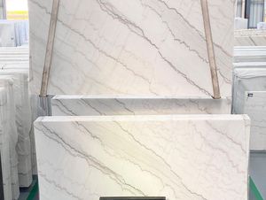 Fabrika fiyat doğal beyaz mermer yer karosu cilalı Guangxi beyaz mermer - Product Image 6