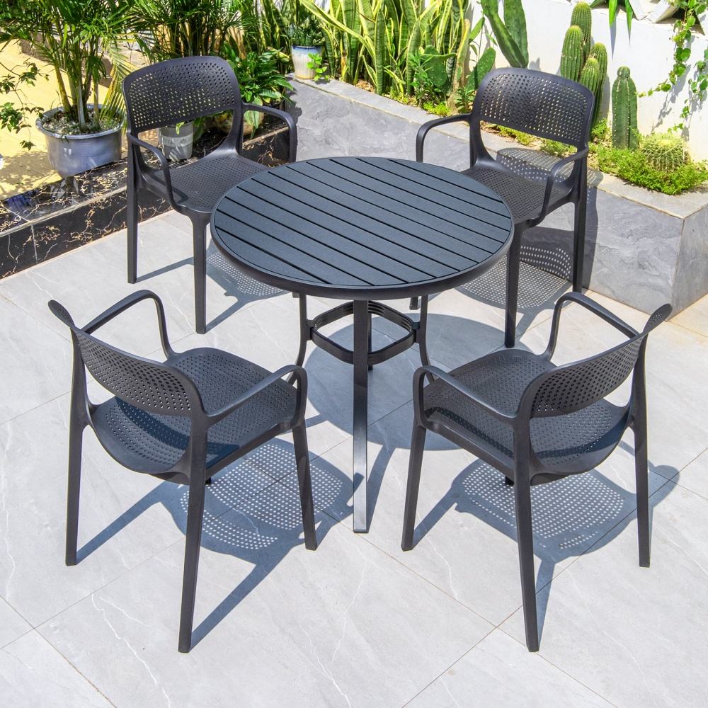 SBR-80cm table et 4 chaises