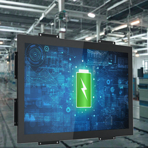 Industrial Grade 15.6&quot; IP65 Waterproof/Dustproof Capacitive Touchscreen <strong>Display</strong> USB Embedded TFT <strong>LCD</strong> Monitor Factory Automation - Product Image 1
