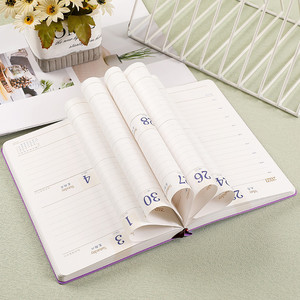 Блокнот из искусственной кожи А5 с календарем, 365 страниц - Product Image 4