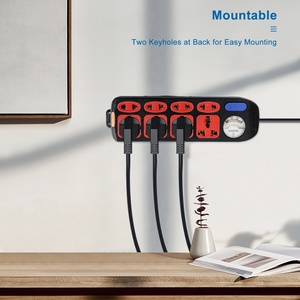 Maunfactury <strong>Multiple</strong> Electrical Power <strong>Socket</strong> Cheap <strong>Extension</strong> <strong>Socket</strong> 8 Outlets - Product Image 4