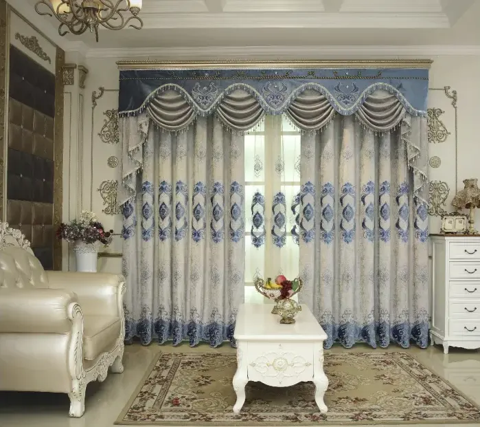Tela cálida de gasa transparente para sala de estar, muebles modernos clásicos para cortinas, gran oferta