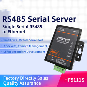 DYD TECH HF5111S küçük boy RJ45 RS458 seri Ethernet ücretsiz RTOS seri Port iletim dönüştürücü seri sunucu - Product Image 4