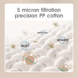 Pre-<strong>Filter</strong> Cartridge <strong>PP</strong> Cotton <strong>5</strong> Micron Replacement Spare <strong>Filter</strong> for MIN-QZ-02 for Household Use - Product Image 2
