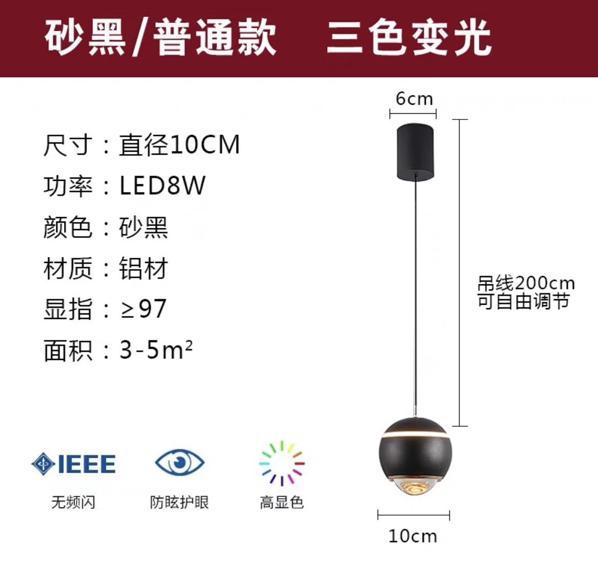 Estilo regular negro mate