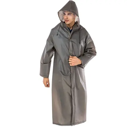슈퍼 9 월 EVA 비옷 수출 후드 고품질 비 유니섹스 방수 코트
