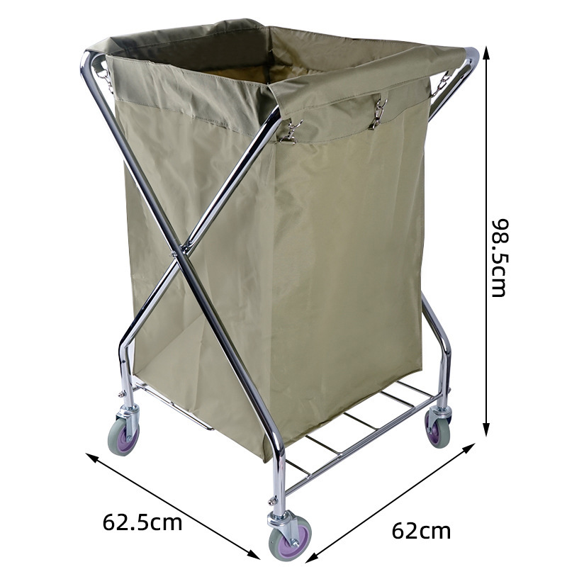 Chariot à linge en forme de X