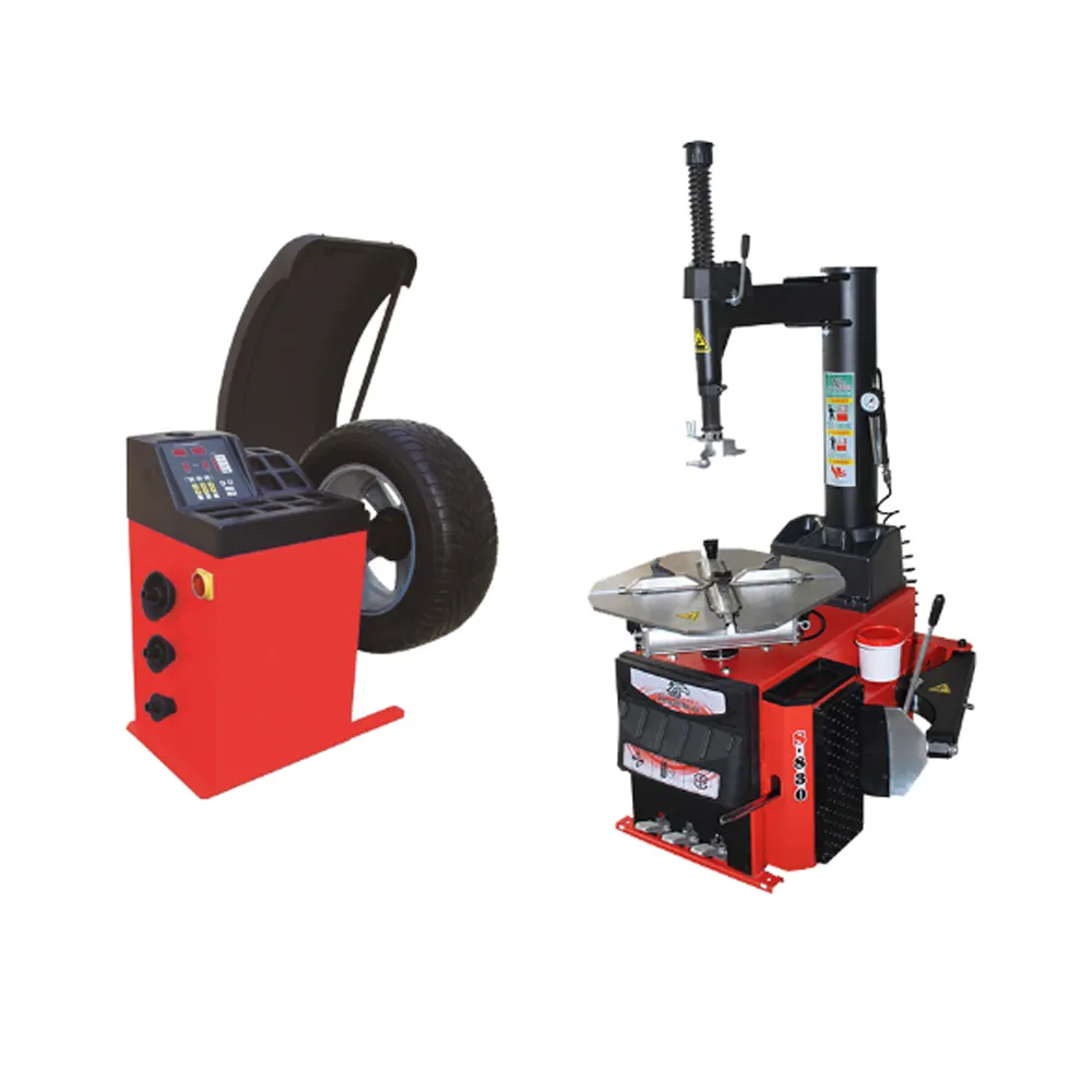 Professional Wheel Balancer Machine Tyre Changer And Wheel Balancer Combo Machine