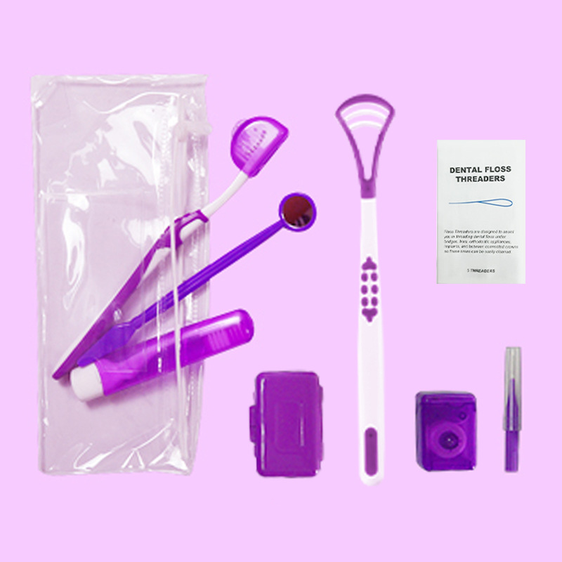 Sac transparent violet