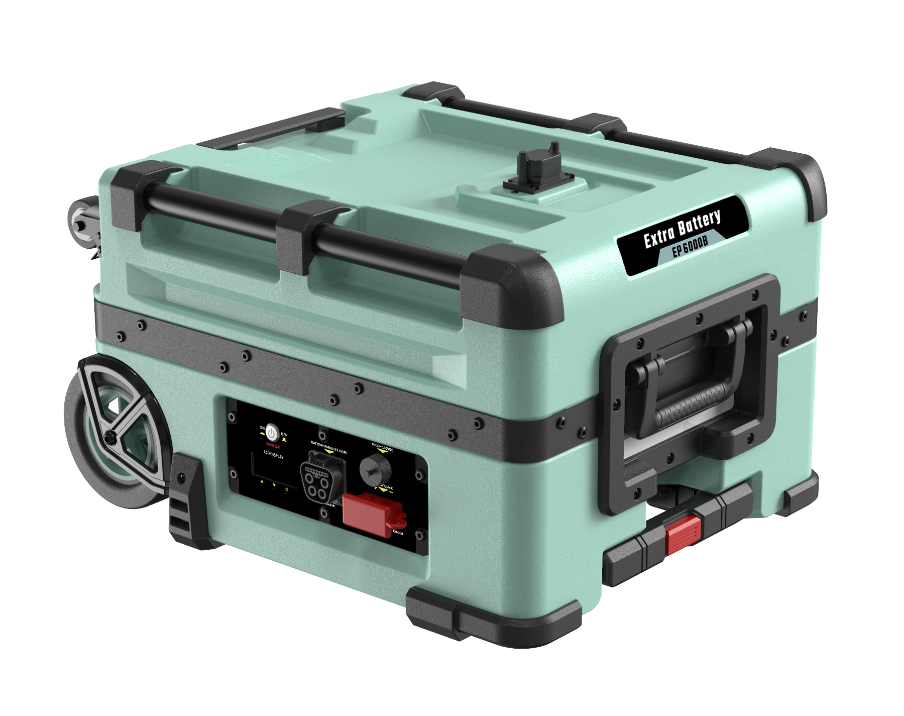 EP6000B LiFePO4, 5376Wh, 105Ah (51,2V), >3000 cycles