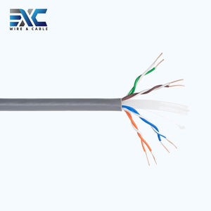 EXC RJ45 8P8C UTP Cat6 Velocidad trenzada Cat 6a Red Ethernet LAN Patch Cord Cable UTP Cat6 cable 305M caja Cable de red - Product Image 4