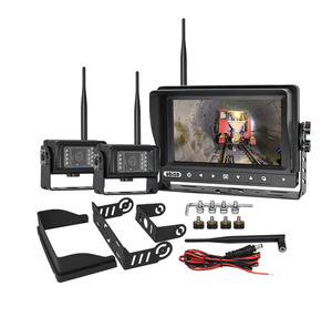Waterproof 2.4G Digital Wireless HD <strong>LCD</strong> 7'' Monitor 4 Split Screen 1080P Car Backup Camera <strong>System</strong> - Product Image 6
