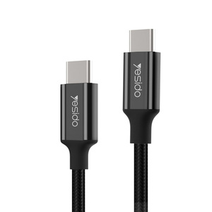 Pd 2.4A naylon örgülü cep telefon veri kablosu hattı yeni hızlı şarj C tipi mobil veri kablosu - Product Image 1