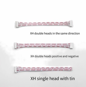 XH2.54端子线束公母对接电池和电路板杜邦连接PH2.0带状电缆加工