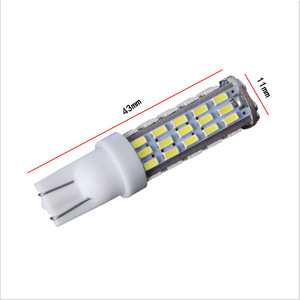 หลอดไฟอินพุตรถยนต์12V AC 3014 68SMD LED สว่างมากตัวพลาสติกระบบไฟรถยนต์ปรับแต่งได้ตามต้องการ - Product Image 2