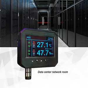 Sensor de temperatura y humedad tcp udp mqtt snmp modbus, para centro de datos, servidor, habitación, almacén, ambiente industrial
