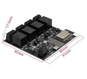 Sıcak satış TTGO t-röle ESP32 çip DC 5V 4 grup röle 4MB flaş IoT röle desteği WiFi - Product Image 3