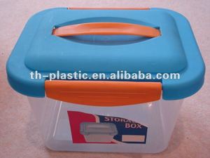 塑料储物盒、带盖储物盒、储物箱 - Product Image 3