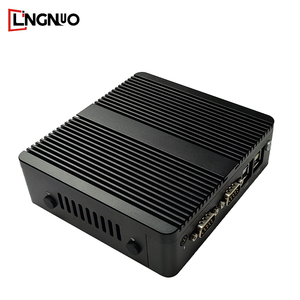 Mini computadora sin ventilador directa de fábrica N2840 CPU 2 LAN 6 USB mini computadora industrial