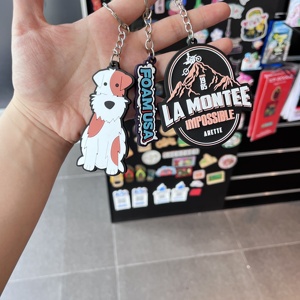 Personalize <strong>Custom</strong> Soft Pvc Keychain <strong>Custom</strong> Logo No <strong>Minimum</strong> PVC Rubber Keyring / <strong>Custom</strong> Rubber <strong>Keychains</strong> - Product Image 6