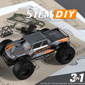 2022 Hot Selling 1:18 50 PCS STEM montieren 2,4g RC Auto Fernbedienung Auto für Kinder - Product Image 3