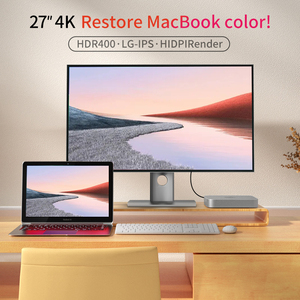 OEM 27 pollici lunetta sottile UHD 4K IPS <span class=keywords><strong>Display</strong></span> LCD Monitor per PC Business Design per Computer altoparlante DP DC Desktop uso ufficio - Product Image 3
