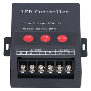5V-24V RGB LED-Controller, Farbstreifen-Licht projekt PWM digitale LED-Steuerung mit Fernbedienung