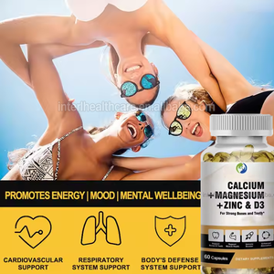 Canxi magiê Kẽm Vitamin D3 viên nang ausreson Viên nang bổ sung hỗ trợ miễn dịch Vitamin D3 viên nang - Product Image 4