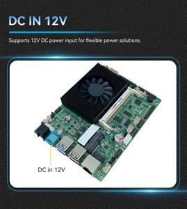 Встроенная материнская плата 2Com Lvds Edp Intel 4th 5th I3 4005U 5005U поколения чипсет Mini PCIE DC 12 В Mini ITX материнская плата - Product Image 2