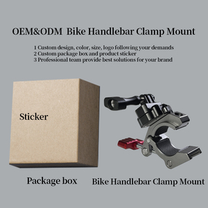 Özel alüminyum süper kelepçe kamera sabitleme kıskacı hızlı bırakma plakası ile G-S-016 Gopro aksesuarları Video çekim için uygun - Product Image 6
