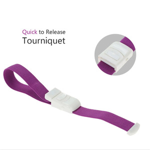 GARIDA Portable Quick <strong>Tourniquet</strong> with Elastic Buckle for Medical Infusion and Blood Drawing at Home - Product Image 3