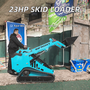 Phụ kiện máy xúc mini bán chạy: máy nghiền cỏ, máy khoan, máy cắt bụi rậm, máy nghiền gốc cây, càng nâng pallet, bơm lõi - Product Image 2