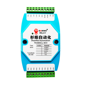 Factory price 8-channel <strong>analog</strong> data acquisition <strong>module</strong> voltage and current 0-20mA/0-60V support modbus protocol to RS485