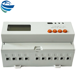 Medidor de potencia Registrador Rs485 Analizador de consumo de electricidad Carril Din 3 Fase 4 Cable Facturación Medidor eléctrico Medidor de energía prepago - Product Image 3