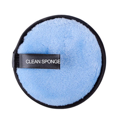 Flanelle Bord noir Rondes bleues