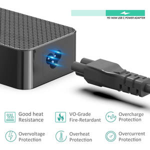 GaN 28 v5a 140W PD3.1 adattatore di alimentazione super veloce per eero POE gateway wifi 6 router PSU alimentatore con spina UK