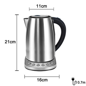 Kuru yanma önlemek için yüksek güç ayarlanabilir sıcaklık 1.7L SU ISITICI - Product Image 6