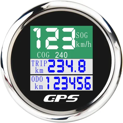 52 мм высококачественные черные водонепроницаемые цифровые многофункциональные GPS Спидометр TFT экран GPS маленькие часы