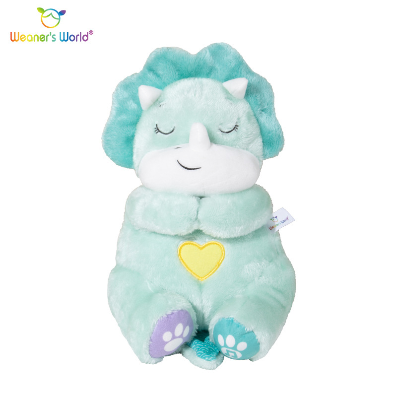 Breathing heartbeat dinosaur toy