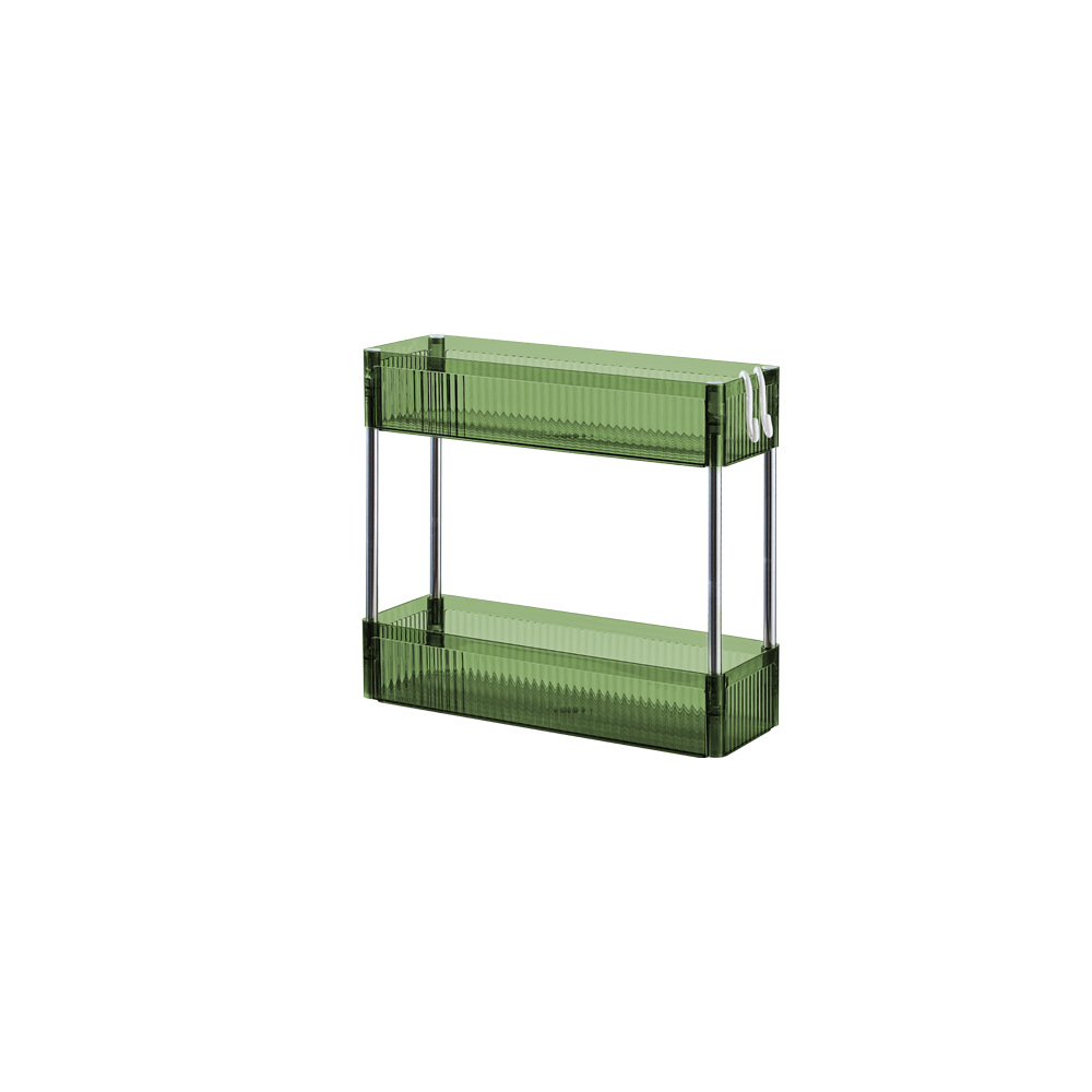 Translucent green (narrow version) 2-layer wheel-free