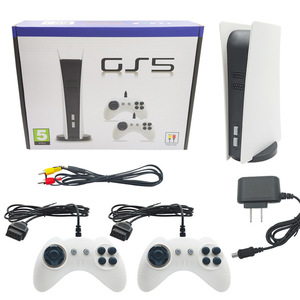 P5 bit คอนโซลเกมมินิเกมย้อนยุคคลาสสิกคอนโซลวิดีโอเกมทีวีที่มี200ในตัวและควบคุมจอยสติ๊กแบบมีสาย USB - Product Image 1