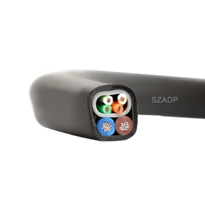 High Speed <strong>Network</strong> and CCTV <strong>System</strong> Use 305m <strong>Network</strong> <strong>Cable</strong> Cat5e Cat6 UTP with 2C Power <strong>Cable</strong> - Product Image 5