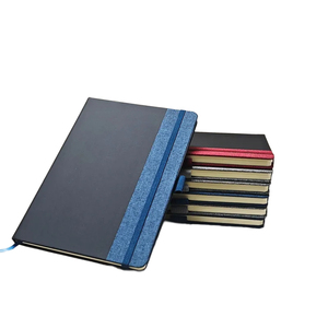 Hot Selling Multi Color <strong>Elastic</strong> <strong>Strap</strong> Fabric Notepad Hard Cover A5/A6 Journal <strong>Notebook</strong> With <strong>Custom</strong> Logo for Office - Product Image 2